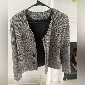 Vintage Houndstooth Blazer
